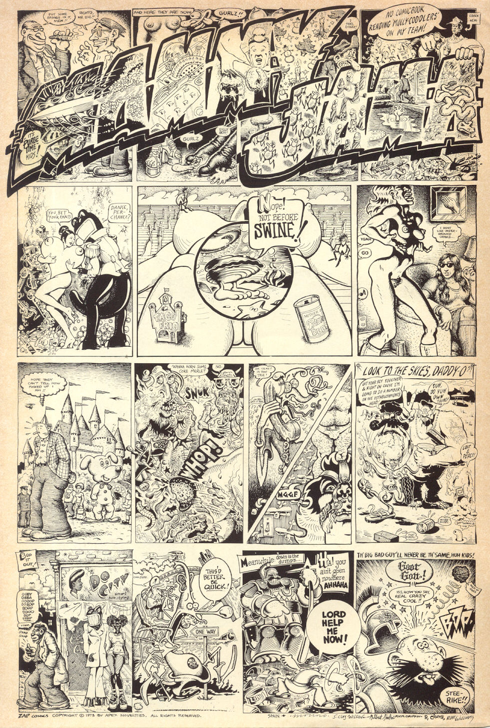 Zap Comix #6 page 2 full