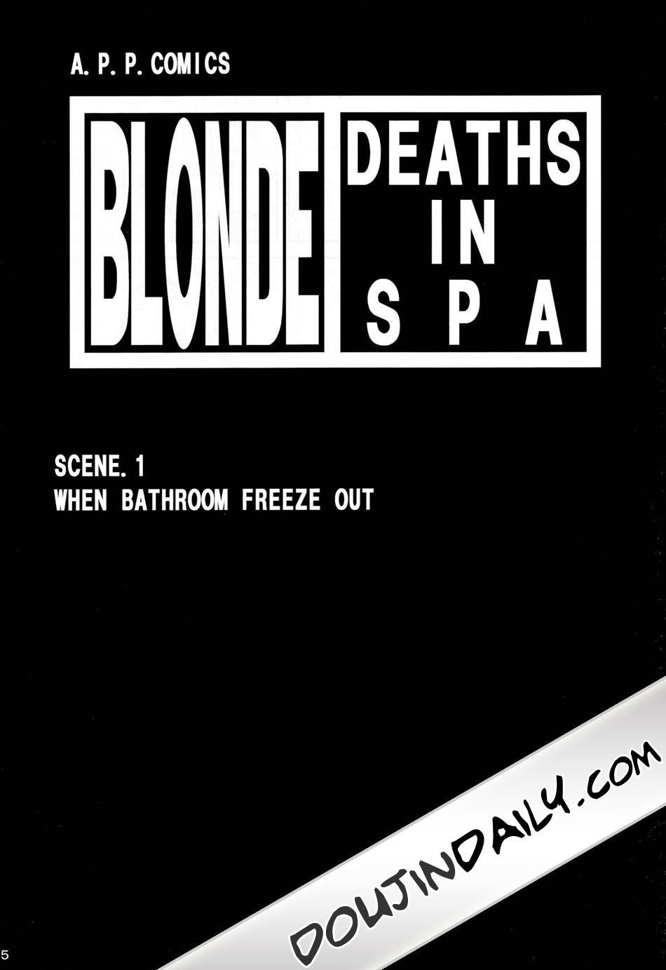 Blonde - Shinigami Onsen | Death Gods' Sauna Bath page 2 full