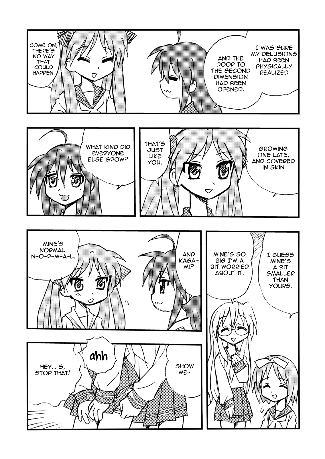 Penis★Star   =Chocolate Scans+Little White Butterflies= page 6 full