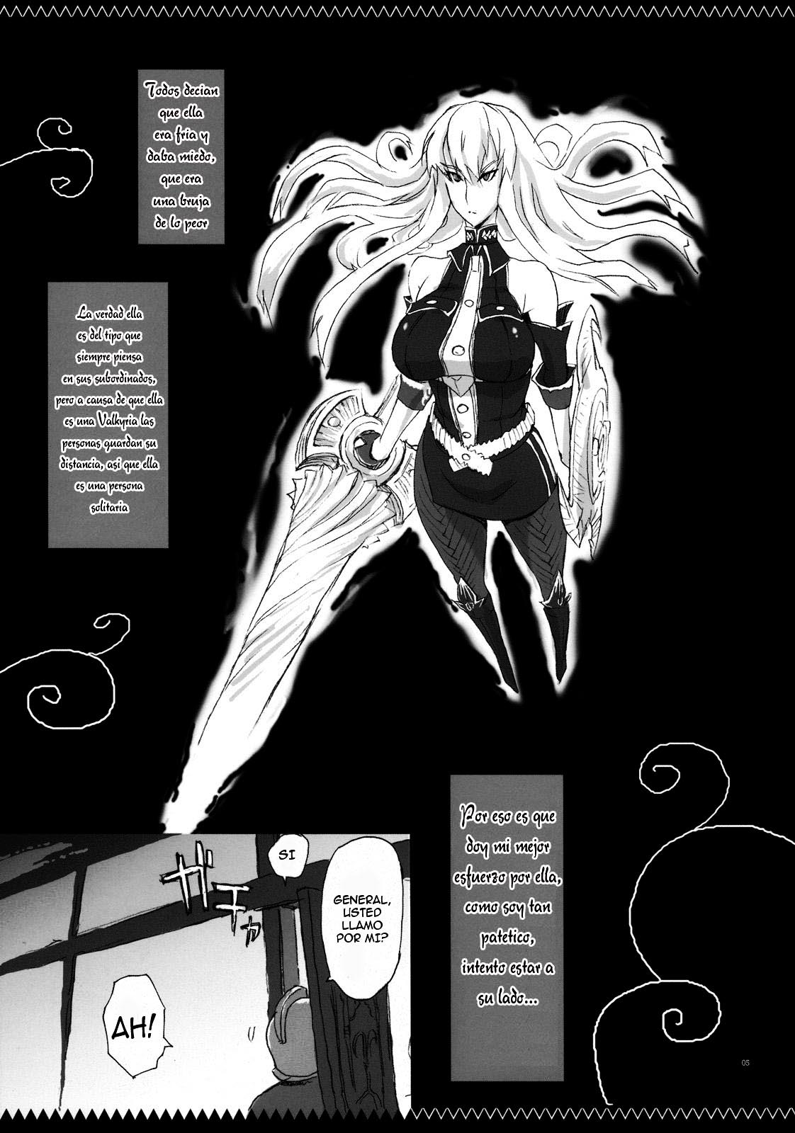 Joukan wa Valkyria | Mi General es una Valkyria page 4 full