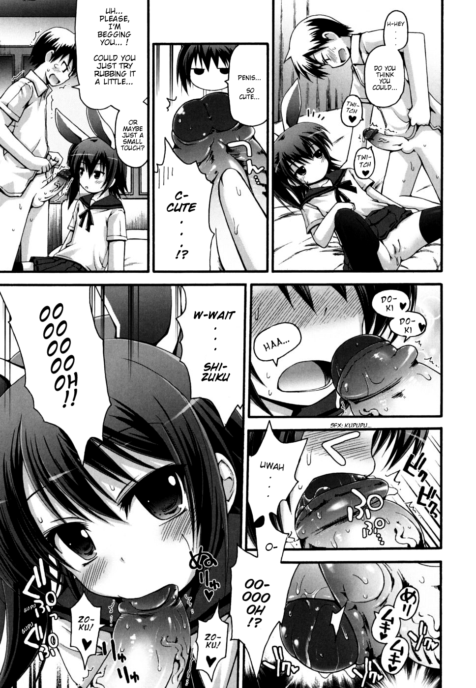 Hanikami Rabitto | Bashful Rabbit page 9 full
