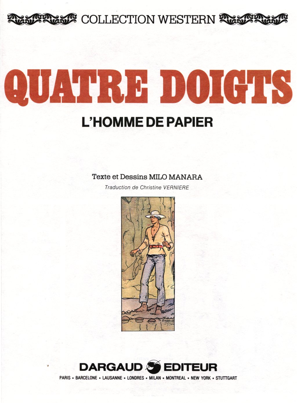 Quatre Doigts - L'Homme de Papier page 2 full