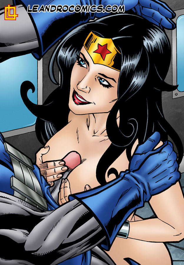 Wonder Woman has kinky fun with the evil Darkseid page 4 full