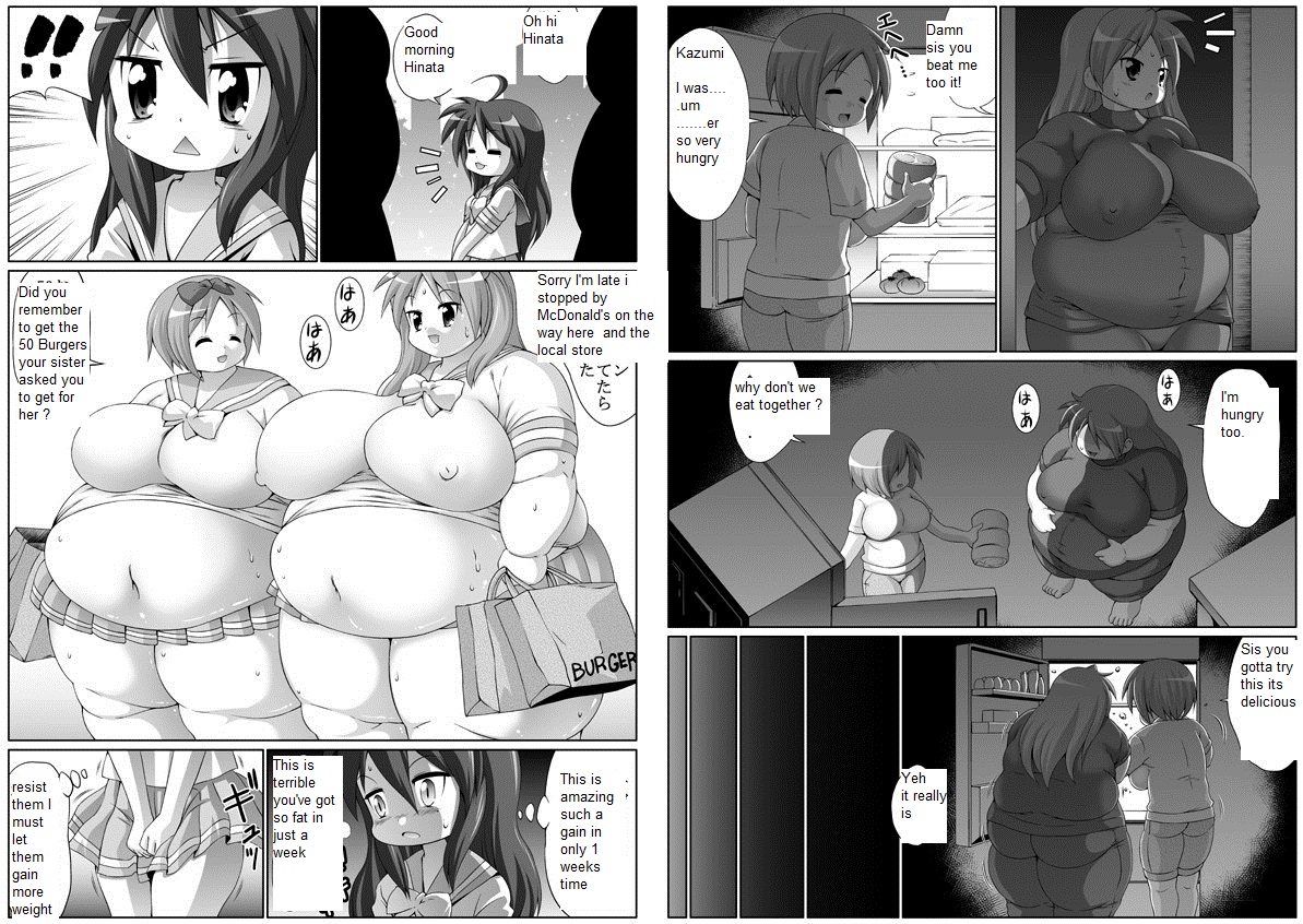 Tetsujinex Lucky Star parody doujin page 4 full