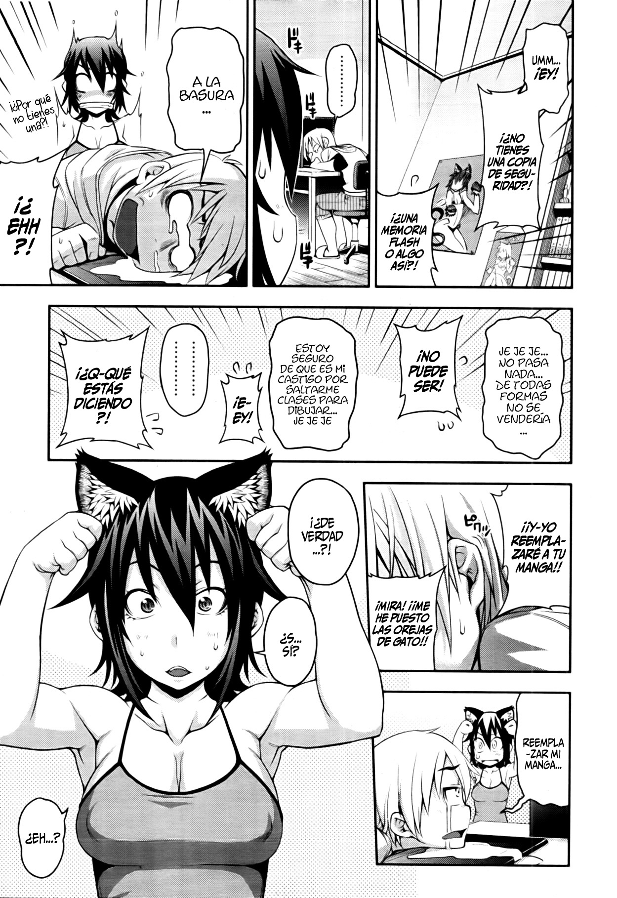 Wazawai Tenjite Neko to Naru | Transformando la calamidad en un gato page 5 full