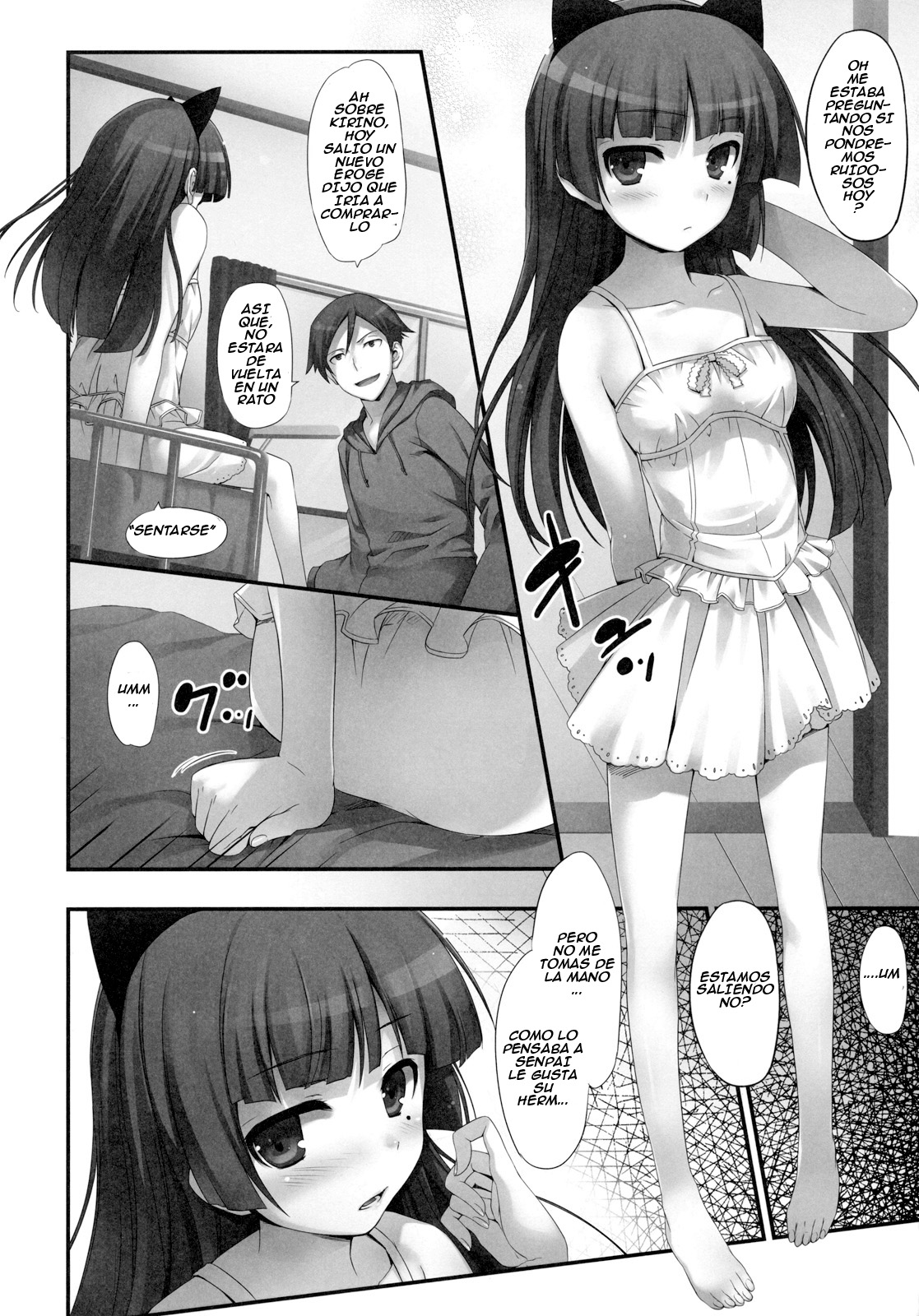Ore no Imouto ga! Kuroneko ga!! | Mi Hermana Menor es! Kuroneko es!!   =P666HF= page 7 full