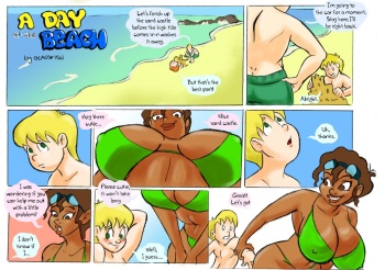 A Day at the Beach cover