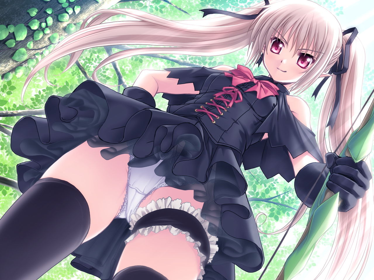 Big gallery of maids, thighhighs and pantsu, version 2! NOW WITHOUT LOLI, THANKS FOR LETTING ME KNOW! page 1 full