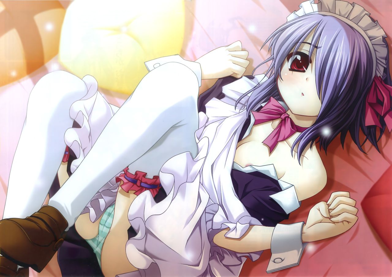 Big gallery of maids, thighhighs and pantsu, version 2! NOW WITHOUT LOLI, THANKS FOR LETTING ME KNOW! page 9 full