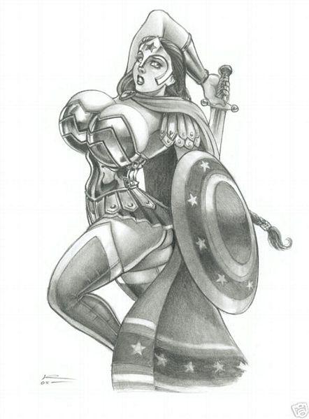 VICTOR RINALDI ART - Huge Tits drawings #13 page 8 full