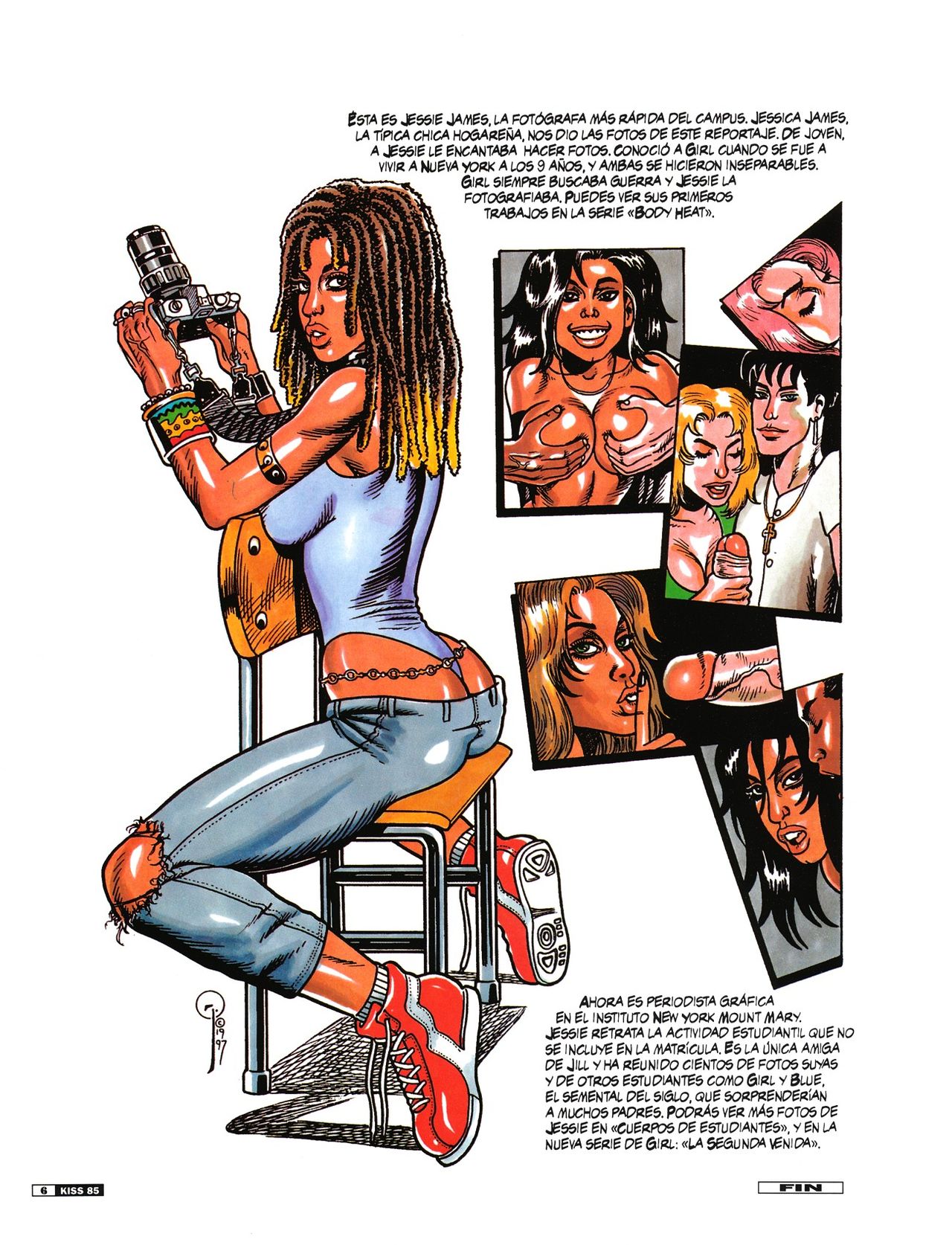 Kiss Comix #085 page 6 full