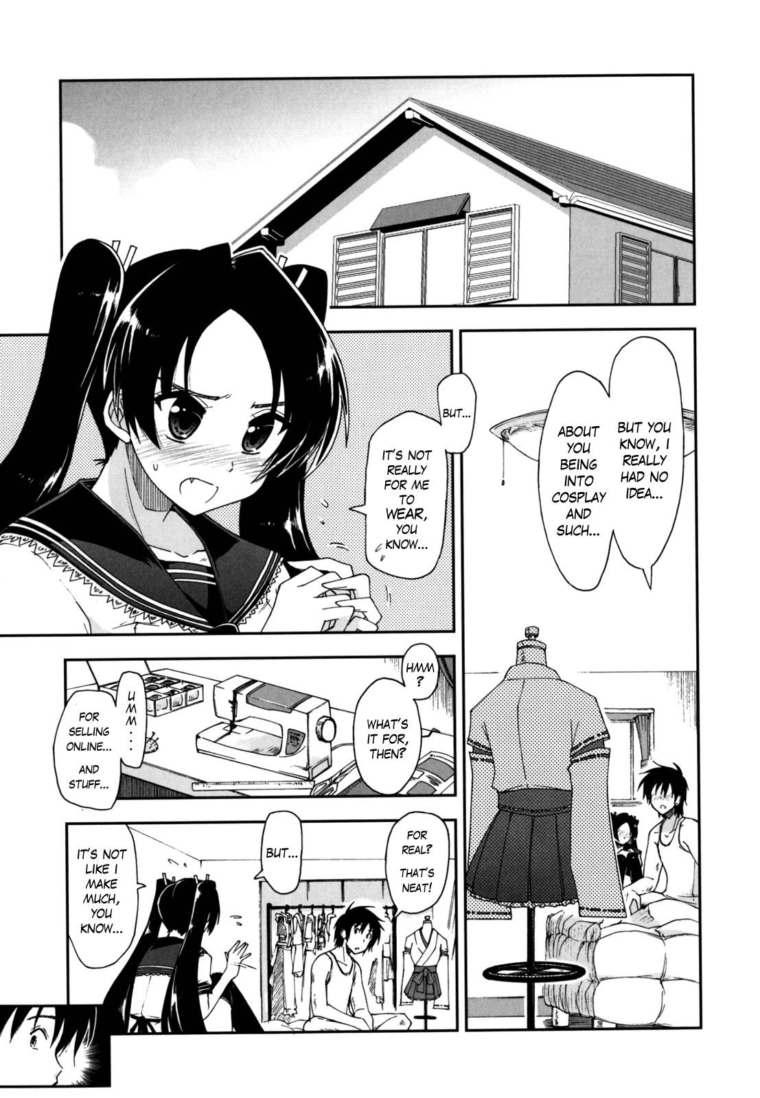 Mosaic x Sanshimai - Mosaic x Three Sisters Genteiban Ch. 9 page 1 full