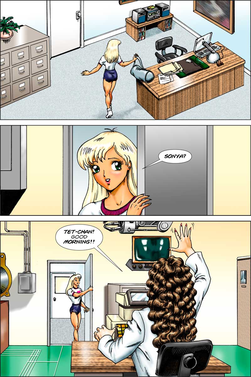 Tetsuko 1 Incident at Gannon Labs! page 3 full