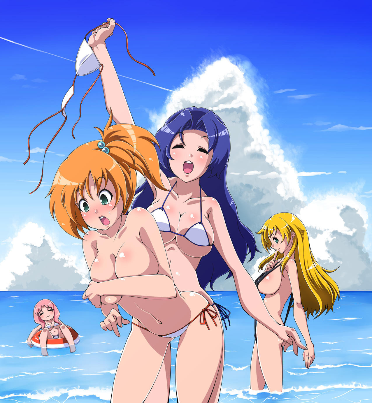 Multiple girls - bathing fun page 8 full