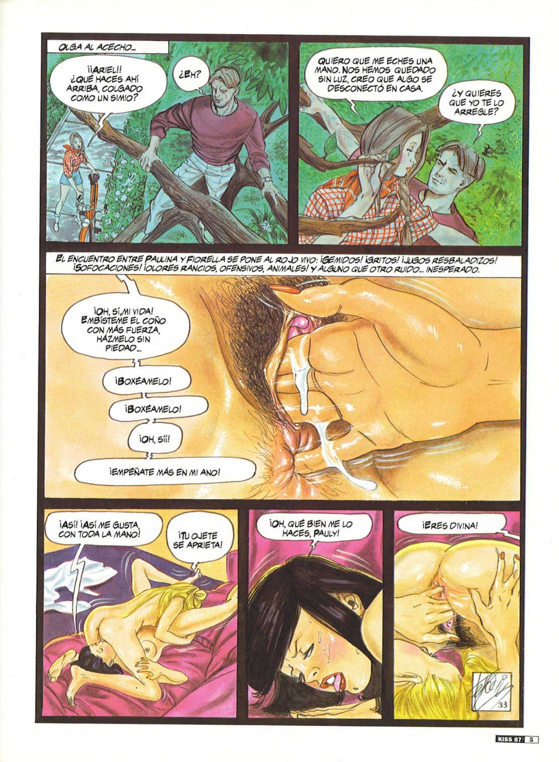 Kiss Comix #087 page 5 full