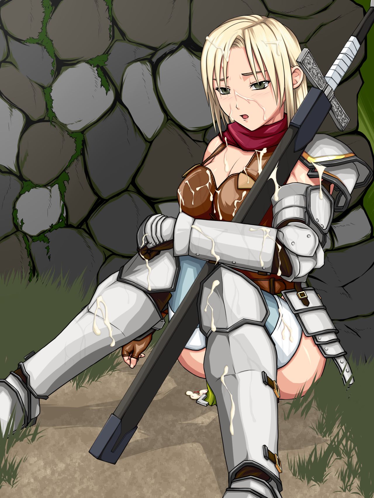 Onna Kenshi Elenor-san CG Shuu page 5 full