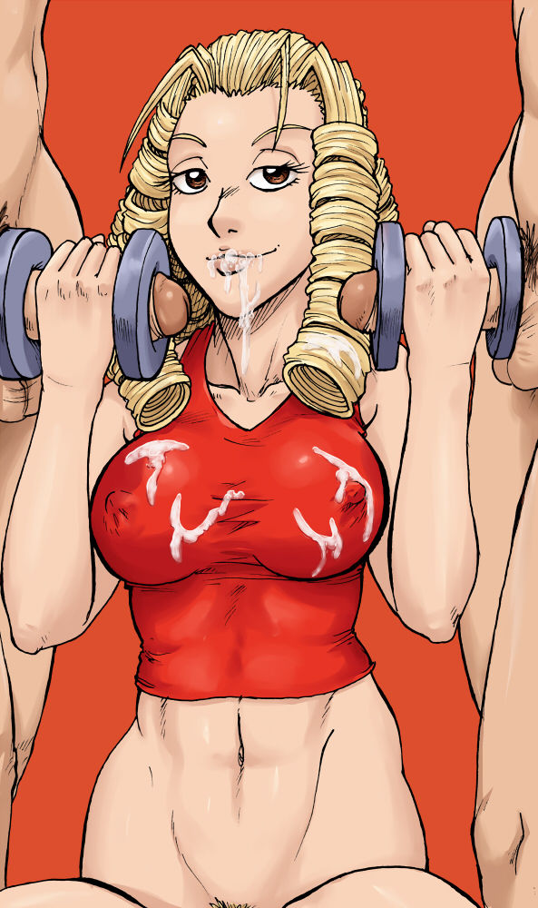 Karin at the Gym page 1 full