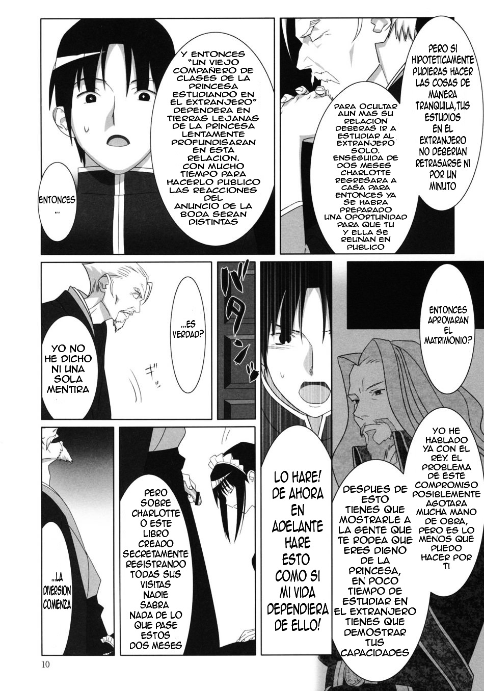 Admired beautiful flower. | Admirando la bella flor. page 9 full