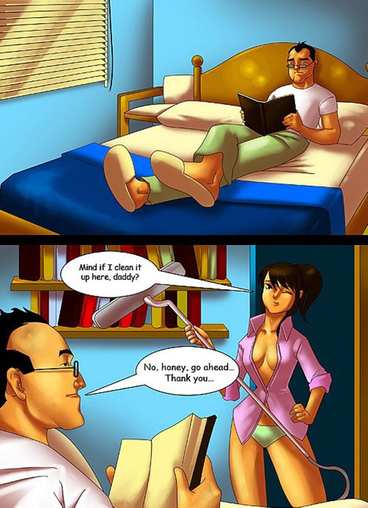 cleaning dad's room page 1 full