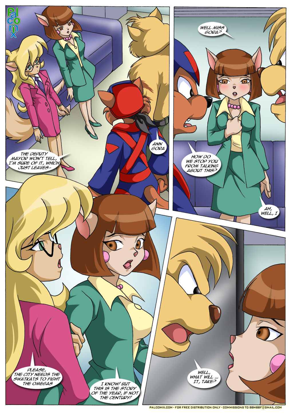 Swat Kats: Busted page 4 full