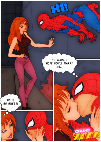 Spiderman Comic cover