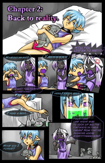 Drowtales Ch. 2 - Back to Reality cover