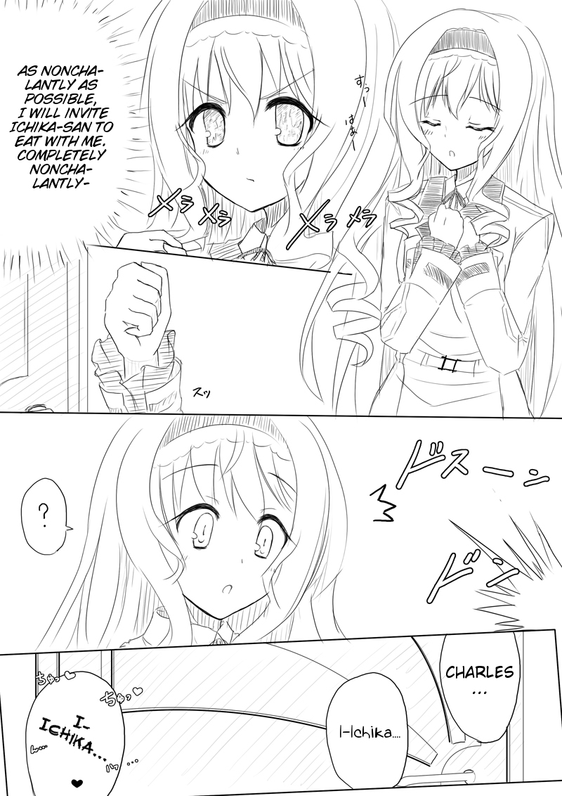 Kakenunara Kakereba Kakou Charlotte -  If you can't describe it, draw it, let's draw Charlotte OMAKE page 3 full