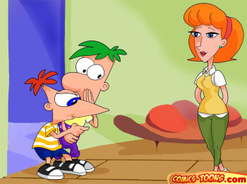 Phineas and ferb Comic 2 cover