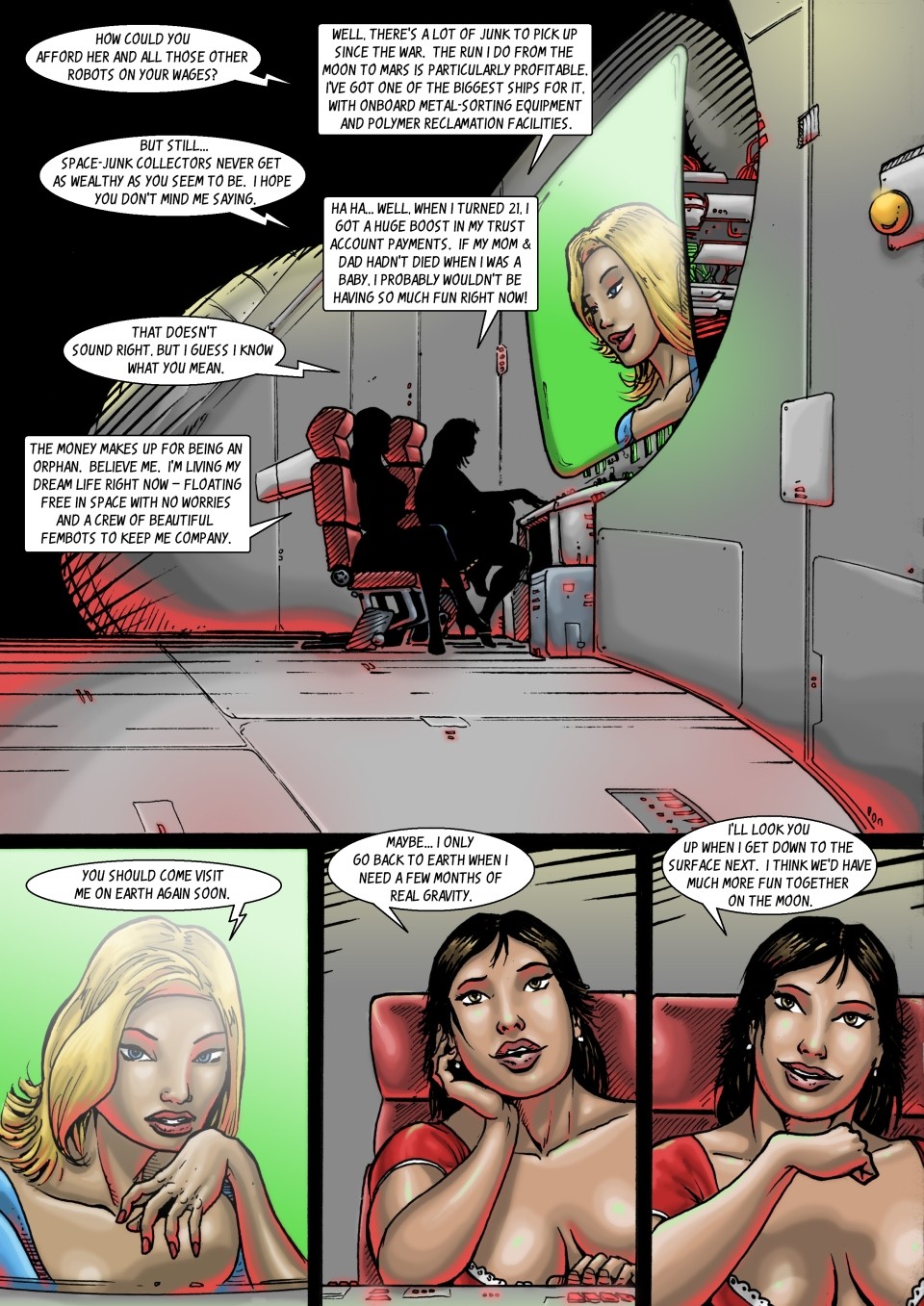 Sex Droids in Space page 5 full