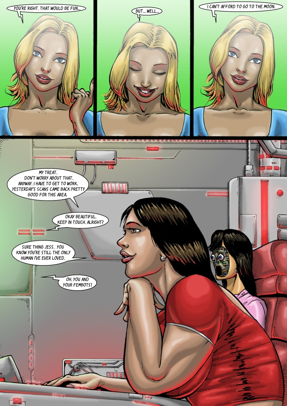Sex Droids in Space page 6 full
