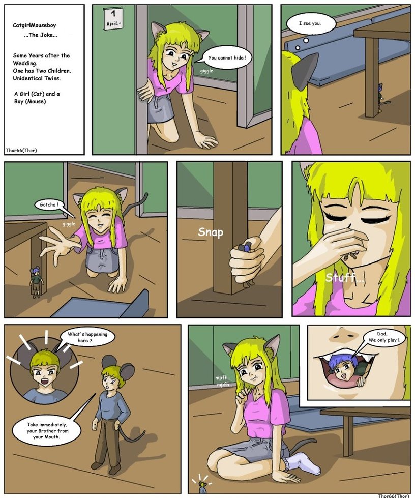 Catgirl .Mouseboy Gentle with VORE contents page 6 full