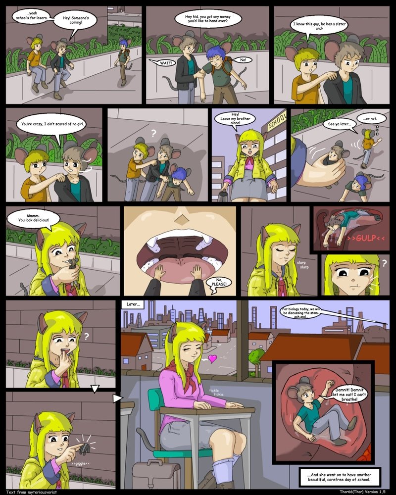 Catgirl .Mouseboy Gentle with VORE contents page 8 full