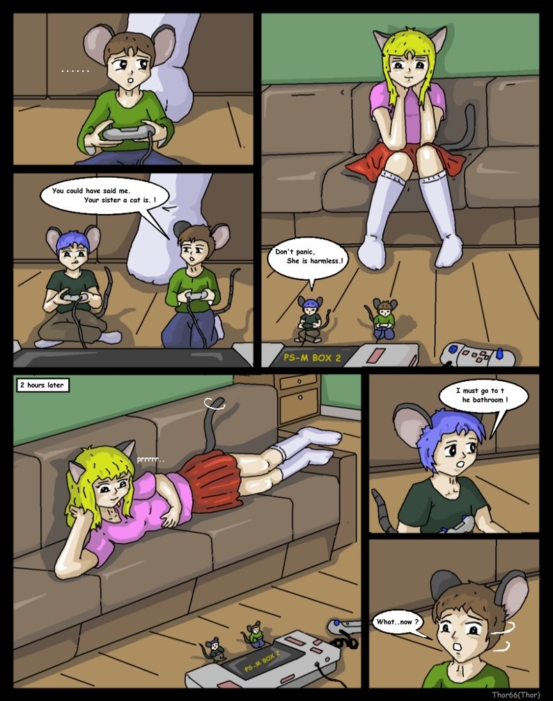 Catgirl .Mouseboy Gentle with VORE contents page 9 full