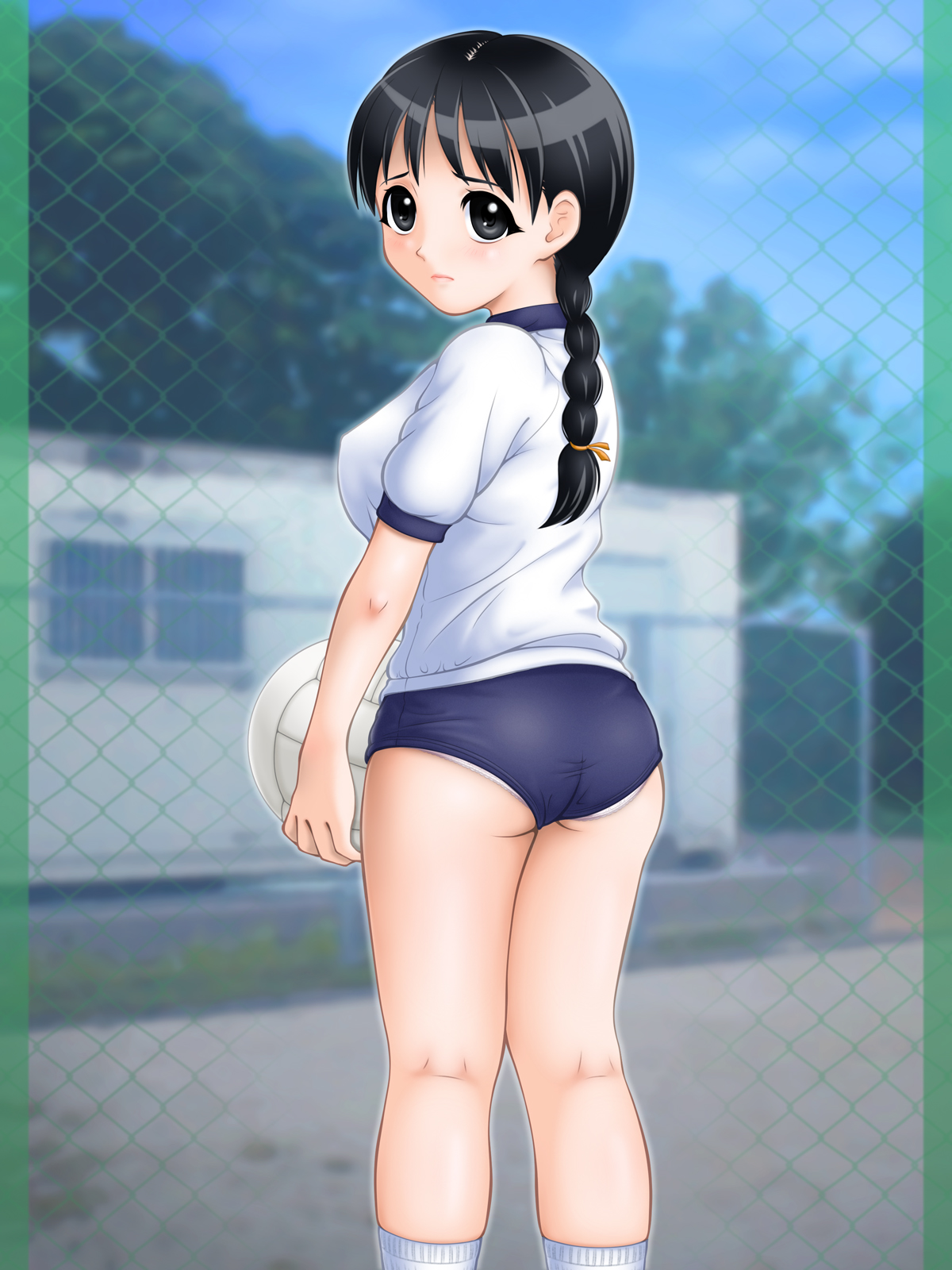 Kon no Nuno to Siroi Niku ~  Bloomer shoujo CG-shuu ~ page 2 full