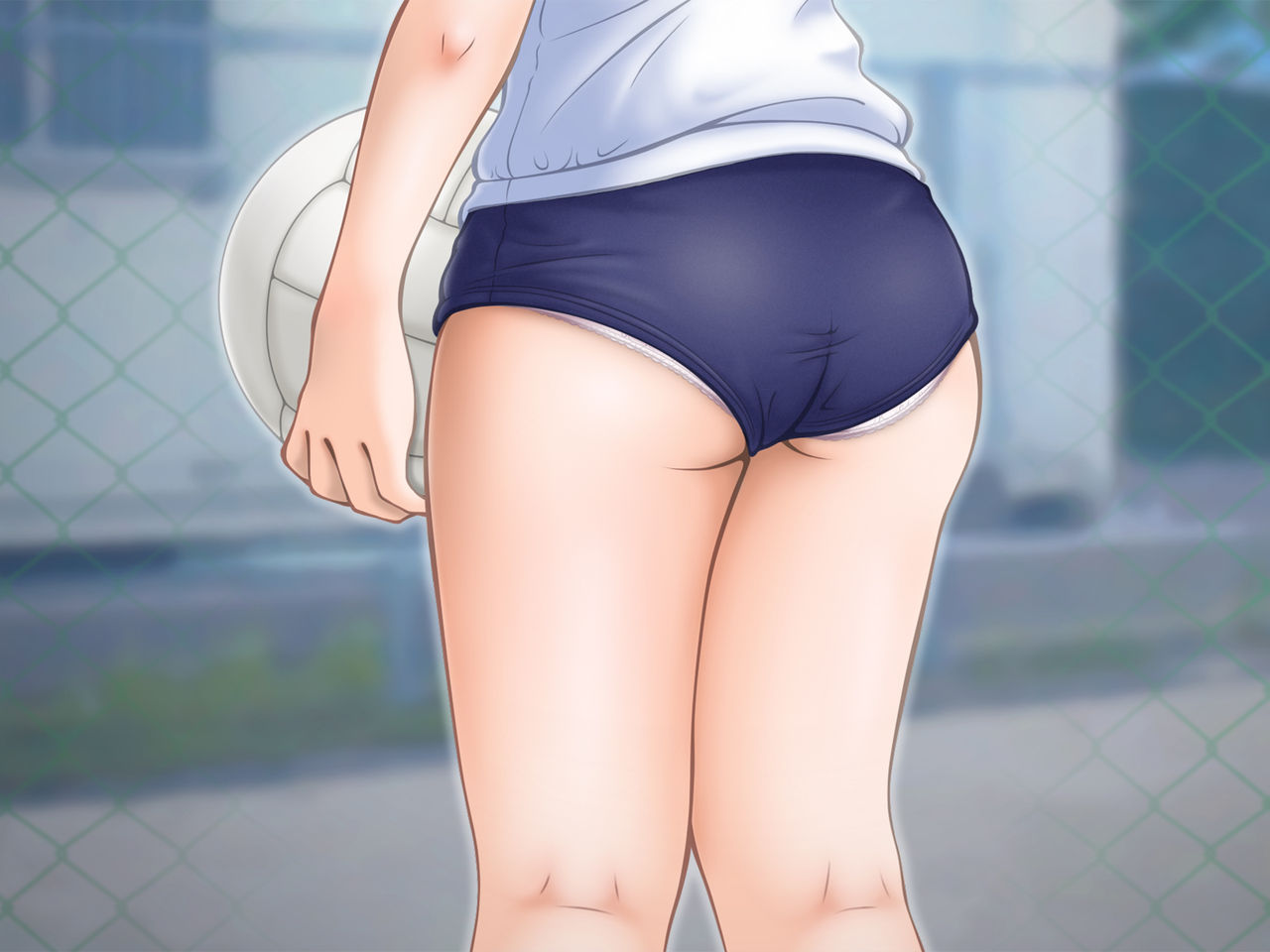 Kon no Nuno to Siroi Niku ~  Bloomer shoujo CG-shuu ~ page 4 full