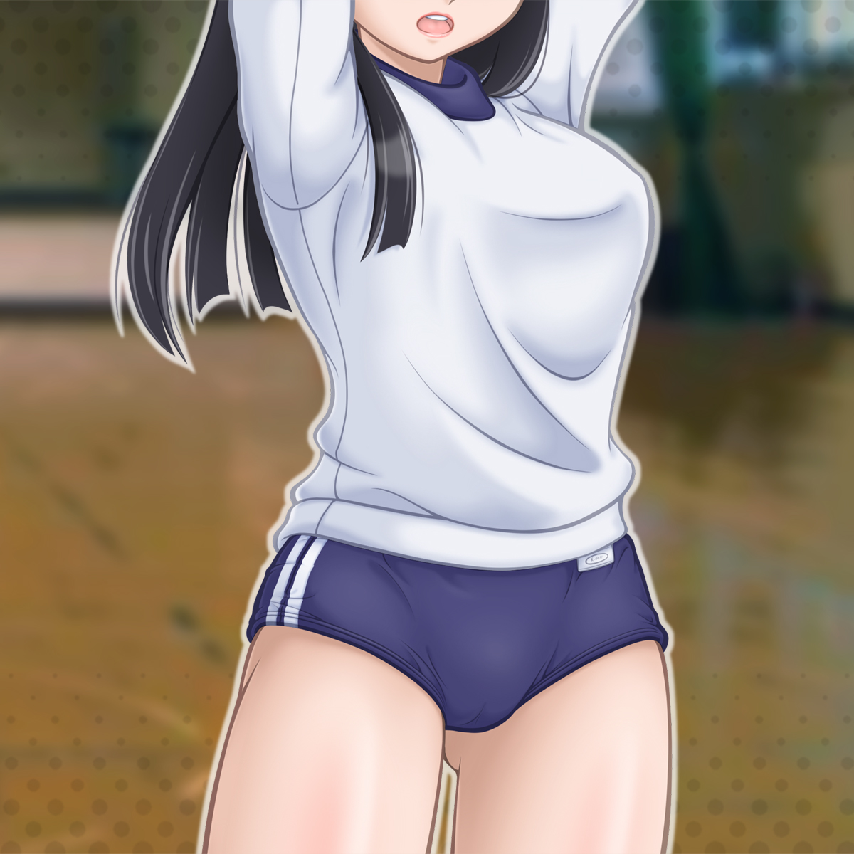 Kon no Nuno to Siroi Niku ~  Bloomer shoujo CG-shuu ~ page 8 full