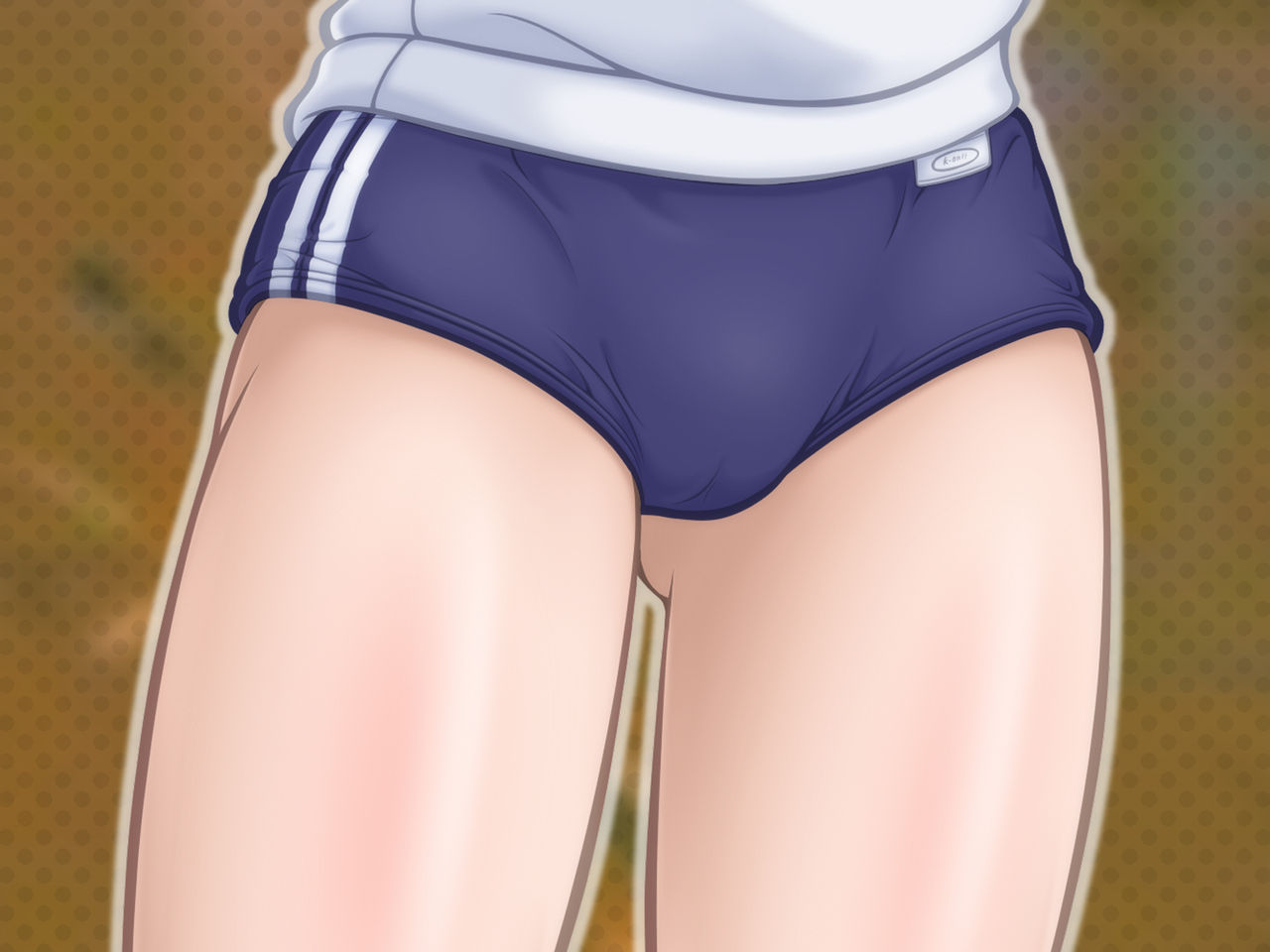 Kon no Nuno to Siroi Niku ~  Bloomer shoujo CG-shuu ~ page 9 full