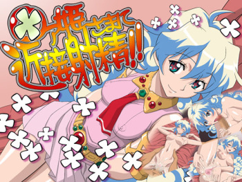 Nia Hime-sama ni Kinsetsu Shasei!! cover