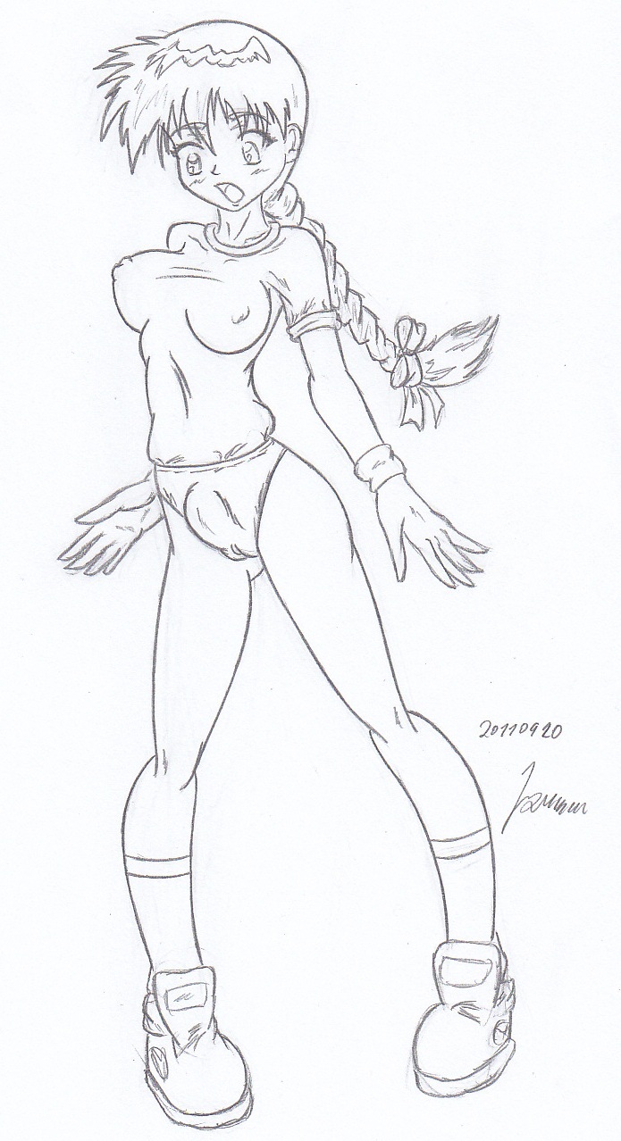 My miny Satsuki Miyanoshita_ Ghost Stories Sketches work_1 page 2 full
