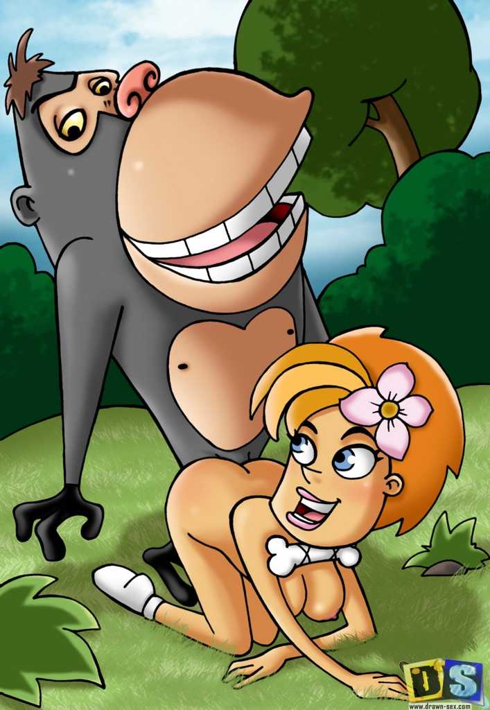 drawn sex present george of the jungle page 7 full