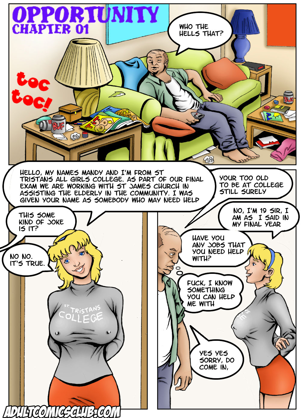 Opportunity - Chapter 1 page 1 full