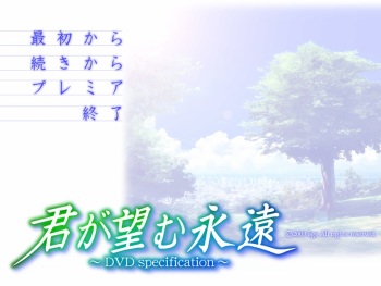 Kimi ga Nozomu Eien cover
