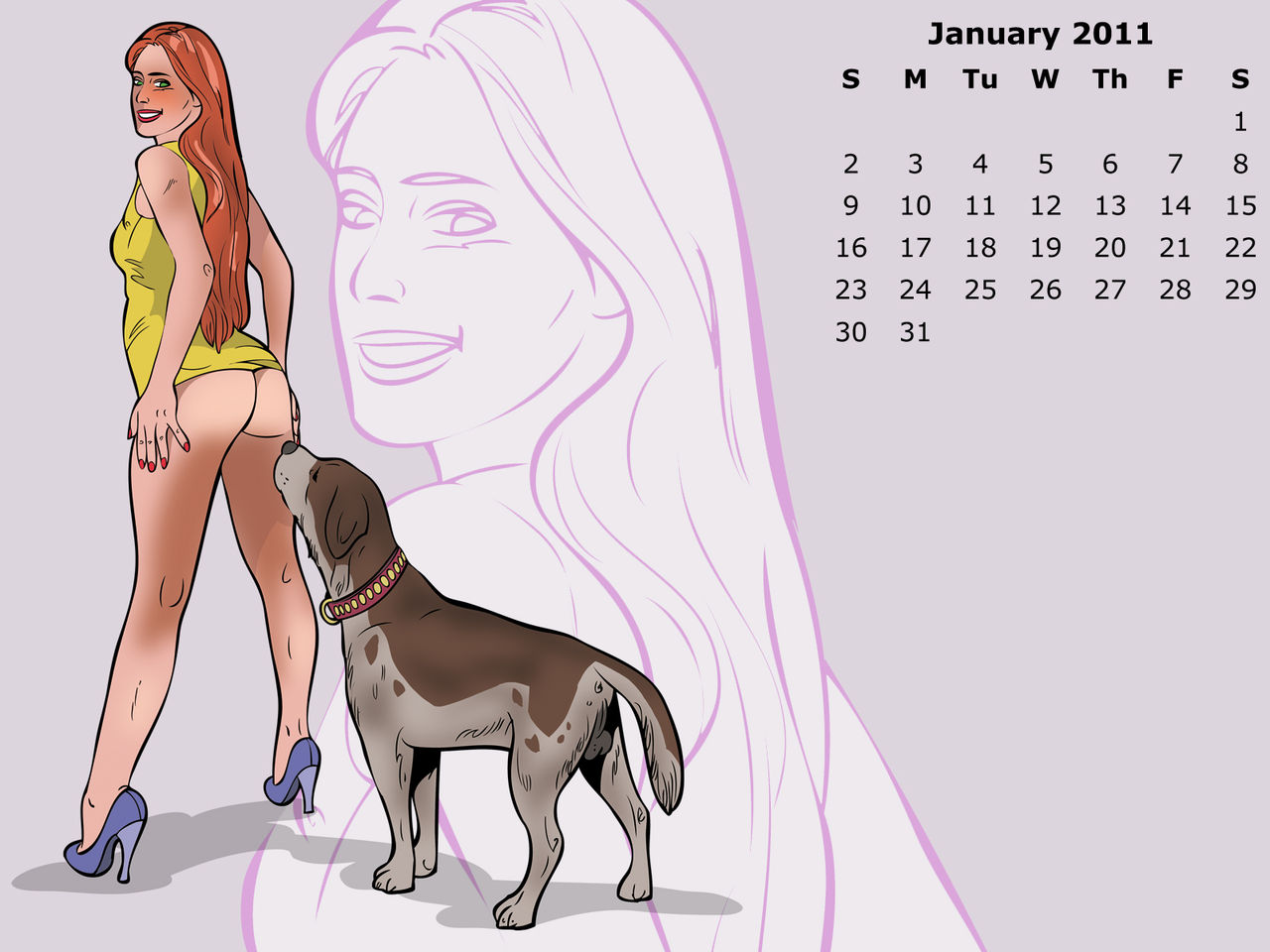 2011 Pet Love Calendar page 2 full