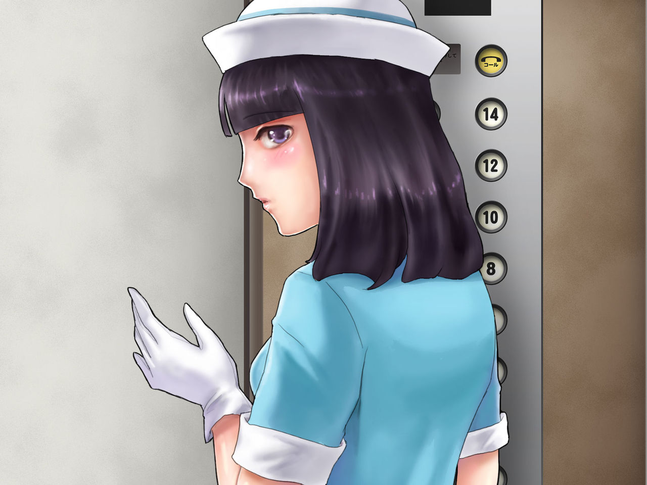 Misshitsu no Naka no Dekigoto ~Elevator Girl~ page 5 full
