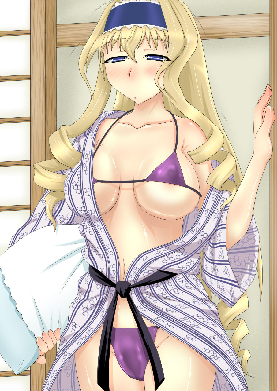 Choro Ero: Neboketa Cecilia-san ga Dansei Kyaku no Heya ni Mayoikomi, Sake wo Nomasarete 'Hebereke' ni Nattara Dou Nacchau no? page 2 full
