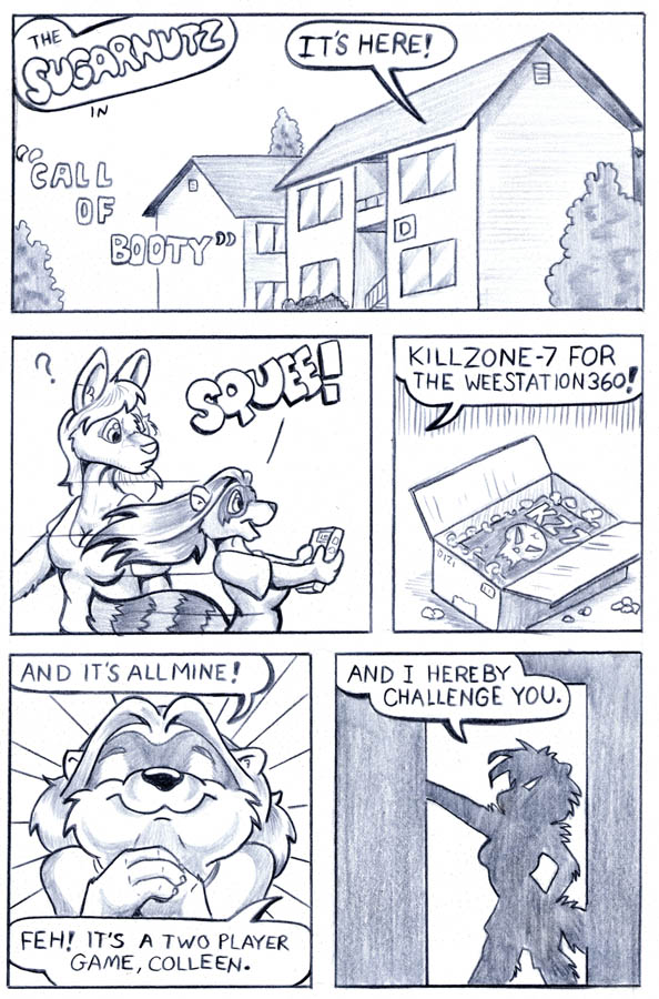 SugarNutz: Call of Booty page 1 full