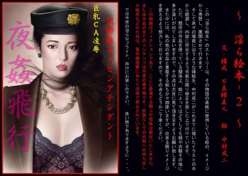 ~ 淫ら絵本- ~ 巨乳CA凌辱 ｢夜姦飛行｣ cover