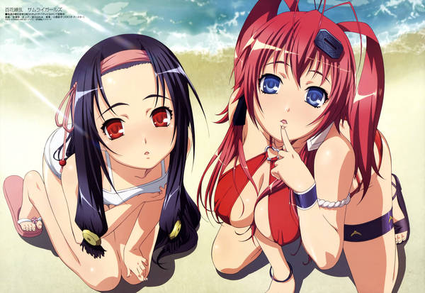 Hyakka Ryoran Samurai Girls Image Set page 3 full