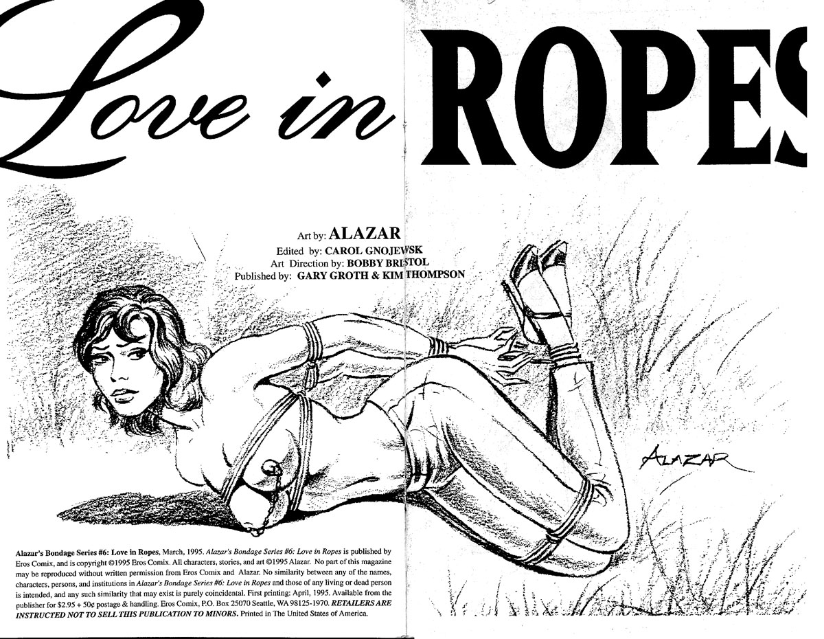 Alazar's Bondage Series #6 - Love in Ropes page 2 full