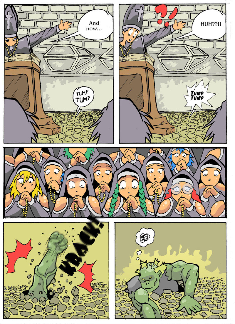 Zombie atack!! page 3 full